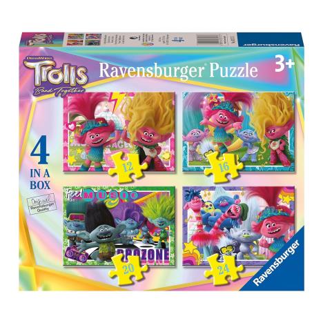 Trolls 3 Movie 4 In a Box Jigsaw Puzzles £6.99